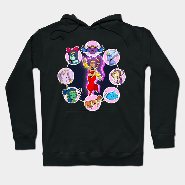 Shantae Half Genie Hero Hoodie by Paincaked